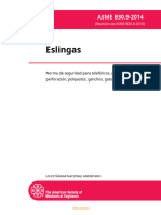 Asme B30.9 2014.español