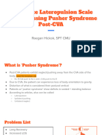 The Burke Lateropulsion Scale and Addressing Pusher Syndrome Post-Cva 1