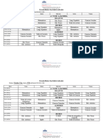 Horario de Segundo Ciclo de Primaria 2022-2023