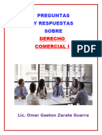 Preguntas Sobre Derecho Comercial I Febrero 2024