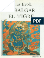 Cabalgar El Tigre - Julius Evola