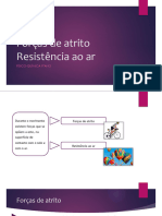 Guia de Estudo 9º Ano FQ - Forças de Atrito