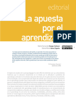 La Apuesta Por El Aprendizaje: Editorial