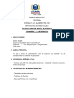 Resumo Atendimento Psiquiátrico