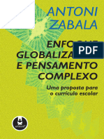 Enfoque Globalizador e Pensamento Complexo