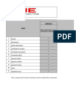 Matriz de Formaciones Criticas en SSTA