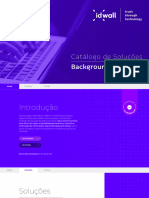 Idwall - Catálogo de Fontes e Soluções - Background Check