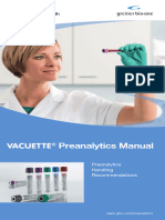 Preanalytics Manual