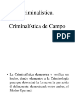 Criminalistic A