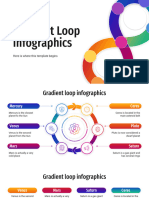 Gradient Loop Infographics by Slidesgo