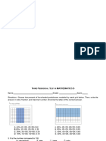 MATHEMATICS 5 3rd - PT