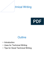 Lecture Technical Writing