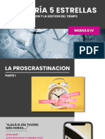 M5E, Módulo 5 Procrastinación