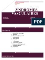 Acrosyndromes Vasculaires TD Internes1