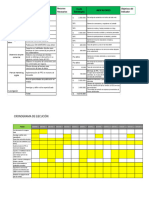 Ejemplos de Tabla de Estrategias y Tacticas