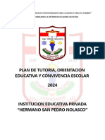 Plan de Tutoria 2024