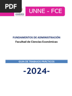 Guía Trabajos Prácticos 2024 - F. Administración UNNE