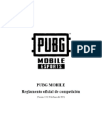 REGLAMENTO OFICIAL PMCO LATAM y MÉXICO PUBG MOBILE