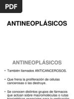 Antineoplásicos Lo Último Que Hice