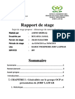 Rapport de Stage Service JFF