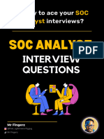 Soc Analyst Interview Questions