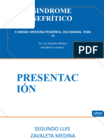 Mehu525 - U2 - T11 - Sindrome Nefrítico