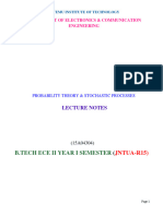 B.Tech Ece Ii Year I Semester: Lecture Notes