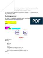 Unit 8 Pointers & Dynamic Memory Allocation