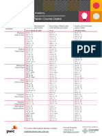 Calendar 2023 Course Dates 1