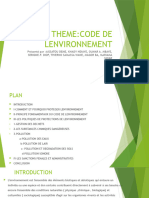 Theme Code de Lenvironnement