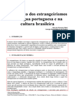 O Impacto Dos Estrangeirismos Na Língua Portuguesa e Na Cultura Brasileira