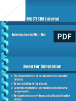 Multisim Tutorial