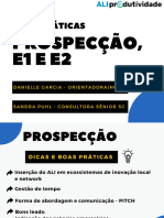 FestivALI - Boas Práticas Prospeccção, E1 e E2 - Danielle e Sandra