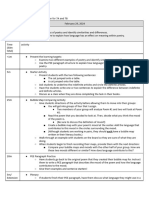 Lesson Plan Comparing Poems