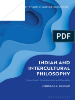 (Bloomsbury Studies in World Philosophies) Douglas L. Berger - Indian and Intercultural Philosophy - Personhood, Consciousness, and Causality-Bloomsbury Academic (2021)