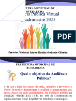 1 Audiência Pública PM Buerarema 1q 2023