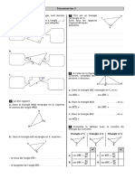 Fiche 3e Trigonométrie