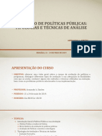 Avaliação de Políticas Públicas - 2019 - 4