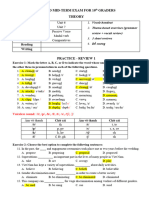 2nd MID-TERM TEST - REVIEW T NG H P