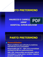 Parto Pretermino2 Dr. Carrillo