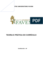 Apostila Teoria e Prática Do Currículo 1