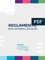 Jebo - Reglamento Mini Handball Escolar