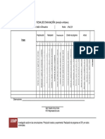 Ficha de Evaluación - Radio Informativa