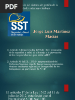 Implementación Del Sistema de Gestión de La Seguridad