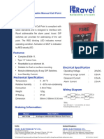 Analogue Addressable Manual Call Point: Model Description