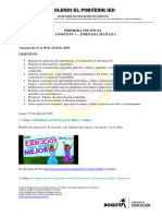 Actividades Transición 1semana DEL 27 AL 30 DE Abríl de 2020