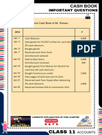 Cash Book Worksheet