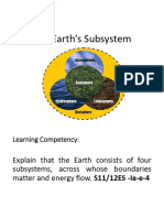 Lessson 3 Earths System