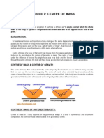 Module 7: Centre of Mass: Definition