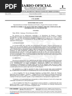 Publicación Diario Oficial - Circular Número IF 461